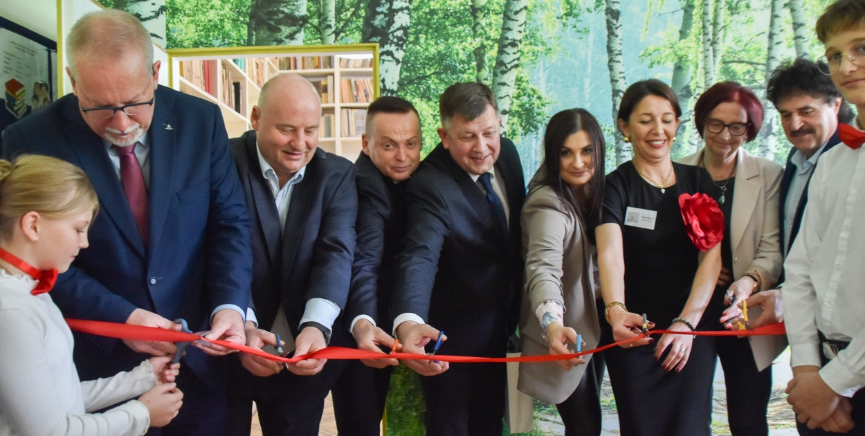 Nowa biblioteka w Szkole Podstawowej w Wieleninie otwarta dzięki wsparciu firmy K-Flex