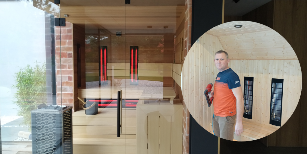 Firma ABC Sauna z gminy Uniejów, prowadzona przez Krzysztofa Polkę, należy dziś do najbardziej doświadczonych wykonawców tego typu instalacji w Polsce. Choć sama firma działa od 2022 roku, to jej właściciel może pochwalić się aż 22-letnim doświadczeniem w projektowaniu, produkcji i montażu saun.