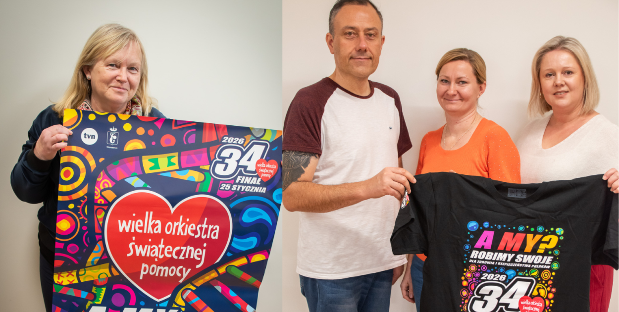 Uniejowski sztab WOŚP po raz kolejny organizuje MGOK w Uniejowie.fot.Michał Kubacki