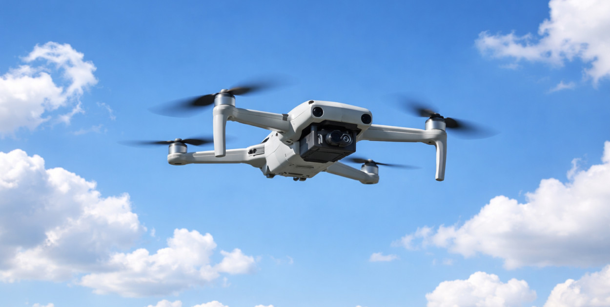 Dron spadł na jednostkę wojskową w województwie łódzkim. Zatrzymano 22-latka