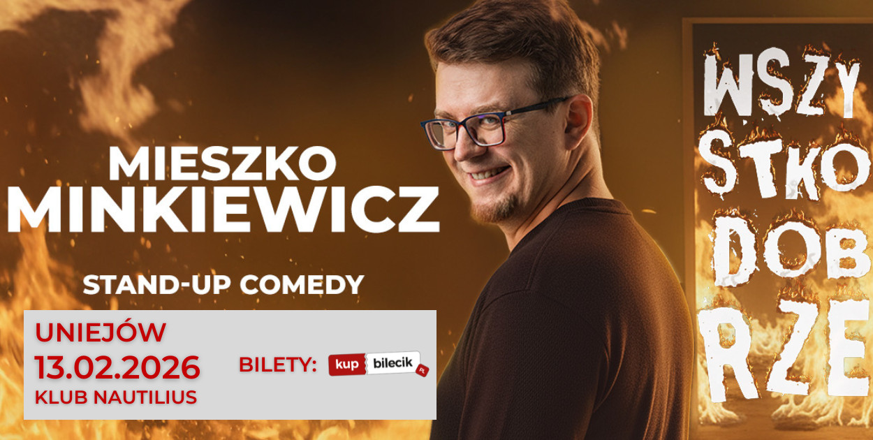 Uniejów. Mieszko Minkiewicz wraca z nowym programem