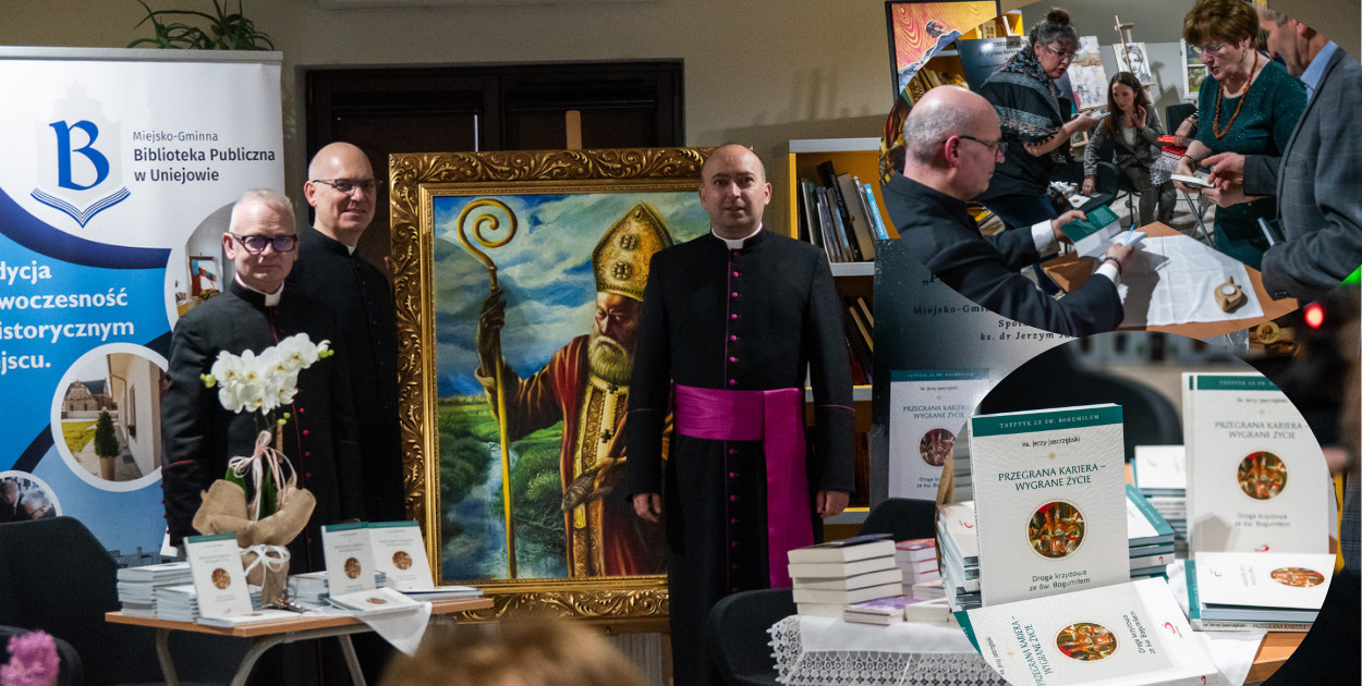 „Przegrana kariera – wygrane życie”. W Uniejowie odbyła się promocja nowej książki