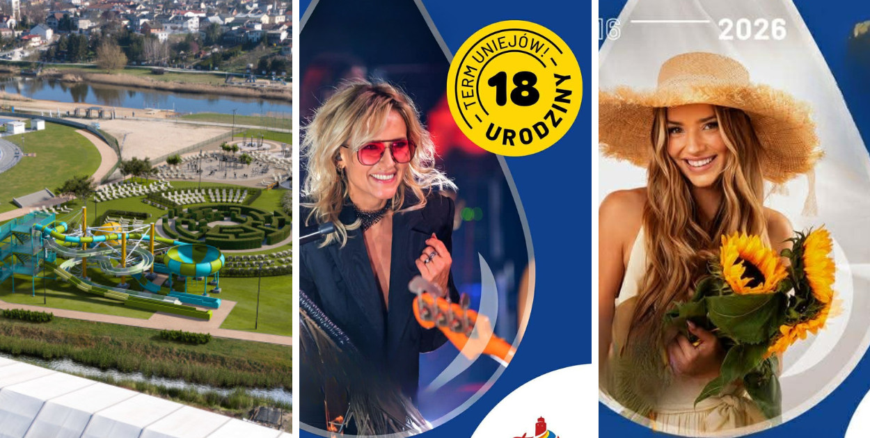 Kto wystąpi na koncercie z okazji 18 urodzin Term Uniejów? Znamy już dwa nazwiska