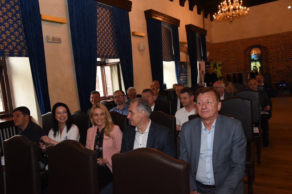 Do Uniejowa przyjechali m.in. goście z zagranicznych miast partnerskich: z Węgier, Litwy, Gruzji oraz polskiego Szczyrku.