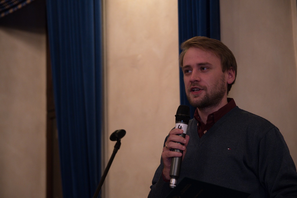 Michał Kowalski - sekretarz redakcji ,,Biuletynu Uniejowskiego